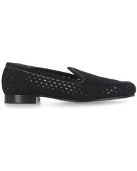 Fabiana Filippi - All Over Perforated Round Toe Flat Shoes - Lyst
