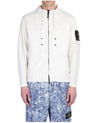 Stone Island - Drawstring Jacket - Lyst