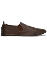 Marsèll Round Toe Slip-on Loafers - Brown
