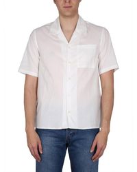 Ami Paris - Paris Buttoned Short-sleeved Shirt - Lyst