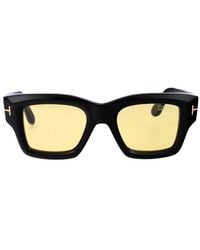 Tom Ford - Ilias Square Frame Sunglasses - Lyst