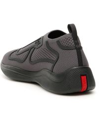 Prada mens black shoes Clearance