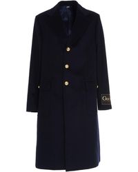 gucci longline coat