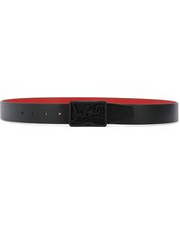 christian louboutin belt men