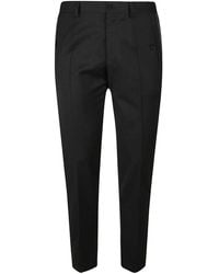 Dolce & Gabbana - Buttoned Side Pockets Regular Trousers - Lyst