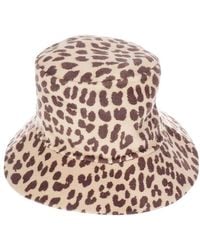 P.A.R.O.S.H. - P.A.R.O..H. Leopard Printed Bucket Hat - Lyst