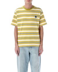 Huf - Striped Crew Neck T-Shirt - Lyst