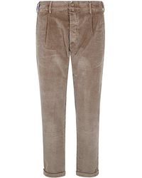 Jacob Cohen - Crop Slim Single Pence Henry Pant - Lyst