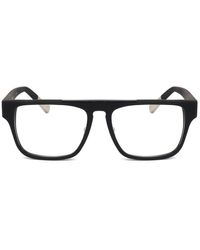 Linda Farrow - X Kris Van Assche Rectangular Frame Glasses - Lyst