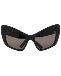 Balenciaga - Butterfly Framed Sunglasses - Lyst