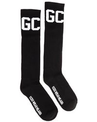 Gcds - Logo Intarsia Mid Calf Socks - Lyst