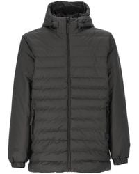 Rains - Zip-up Hooded Padded Jacket - Lyst