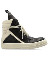 Rick Owens - High Top Lace-Up Sneakers - Lyst