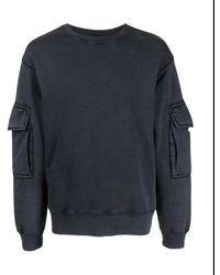 Dries Van Noten - Pocket Detailed Crewneck Sweatshirt - Lyst