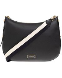 Kate Spade - Logo-Plaque Top Zipped Shoulder Bag - Lyst