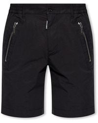 DSquared² - Cotton Shorts With Logo - Lyst