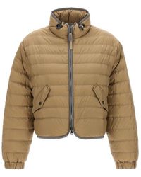 Brunello Cucinelli - Monile Detail Down Jacket Casual Jackets, Parka - Lyst