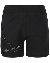 Ermanno Scervino - Ribbed Waist Shorts - Lyst