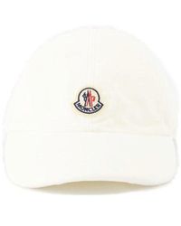 Moncler - Logo Patch Baseball Cap - Lyst