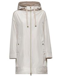Herno - New Techno Taffeta Hooded Parka - Lyst