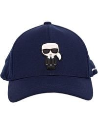 Karl Lagerfeld - Logo Patch Baseball Cap - Lyst