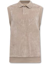 Fear Of God - Velour Top With Collar - Lyst