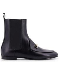 Gucci - Flat Ankle Boots - Lyst
