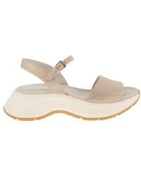 Hogan - Strapped Open-toe Sandals - Lyst