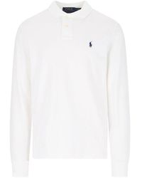 Polo Ralph Lauren - All Fits Mesh Long-sleeved Polo Shirt - Lyst