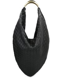 Bottega Veneta - Foulard Intrecciato-leather Shoulder Bag - Lyst
