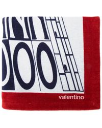 Valentino Printed Beach Towel - Multicolour