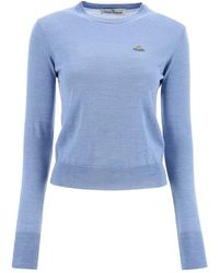 Vivienne Westwood - Orb Embroidery Sweater - Lyst