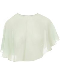 Max Mara Cape - Blue