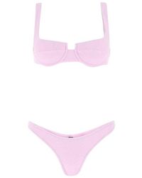 Reina Olga Brigitte Sleeveless Bikini Set - Pink