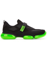 lime green prada sneakers