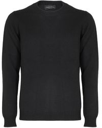 Roberto Collina - Long Sleeved Crewneck Knitted Jumper - Lyst