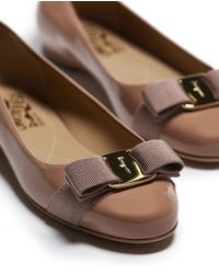 ferragamo varina flats sale