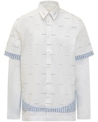 Givenchy - Cut-up Ss Shirt - Lyst