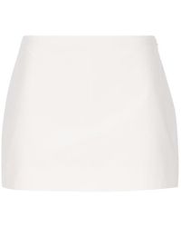 Valentino - High Waist Mini Skirt - Lyst