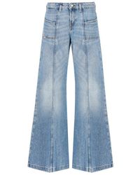 DIESEL - D-Akii Flare Jeans - Lyst