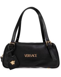 Versace - Leather Shoulder Bag - Lyst