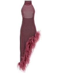 Oséree - Ostrich Feather Dress, - Lyst