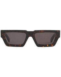 Off-White c/o Virgil Abloh - Virgil Rectangular Frame Sunglasses - Lyst