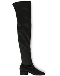 tabi knee high boots
