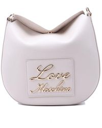 Love Moschino - Logo-lettering Magnetic Fastened Shoulder Bag - Lyst