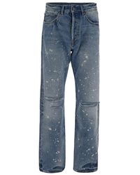 Palm Angels - Dirty Low-waist Jeans - Lyst