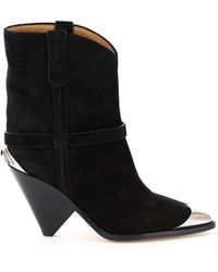 isabel marant black booties