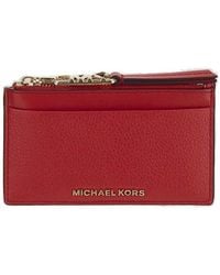 MICHAEL Michael Kors - Zip Card Case - Lyst