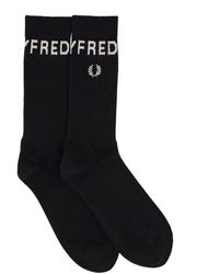 Fred Perry - Socks With Logo - Lyst