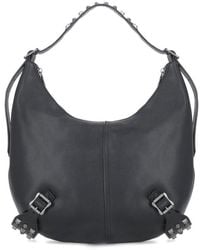 Ash - Studded Leather Shoulder Bag - Lyst